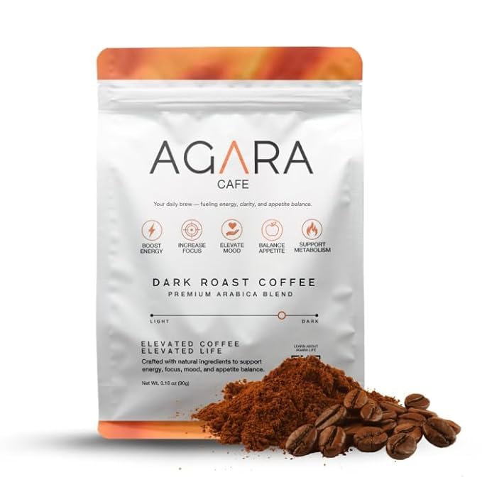 AGARA Cafe premium dark roast coffee elevated coffee