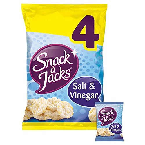 Snack a Jacks Salt & Vinegar Rice Cakes 4 x 22g