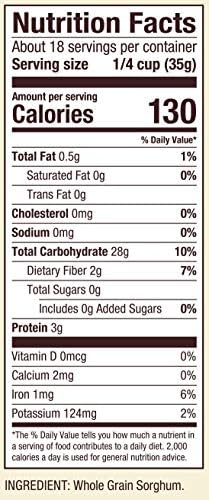 Bob's Red Mill Sorghum Flour, 22oz (Pack of 4) - Whole Grain, Vegan, Kosher
