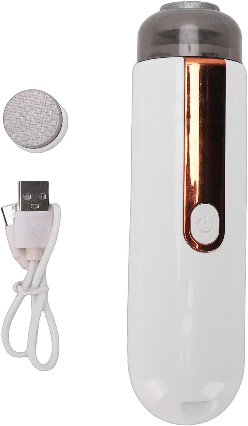 Fabater Electric Feet Callus Remover, 1200mAh Rechargeable Foot File Pedicure Kits, Portable Automatic Foot Scrubber File Professional Tool for Dead Hard Cracked Dry Skin