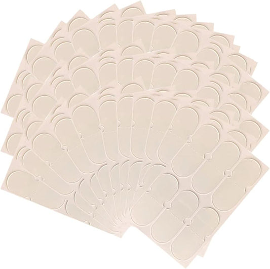 KALLORY 60pcs Ear Tape Correction Stickers Behind Ear Corrector Cosmetic Ear Patch to Creat V-Shaped Face Transparent Ear Clean