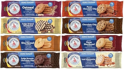 Voortman Sugar Free Cookies Variety Pack - 8 Boxes