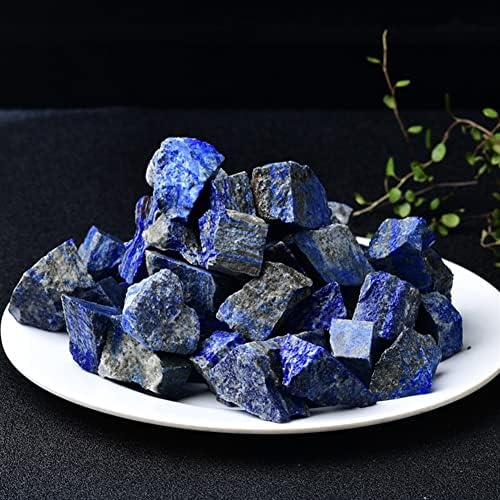 Crystal Healing Meditation Decoration Natural Rough Lapis Lazuli Stone Quartz Crystal Ore Gemstones Healing Meditation Mineral Collection Home Decor Beautiful Gifts (Size : 100g)