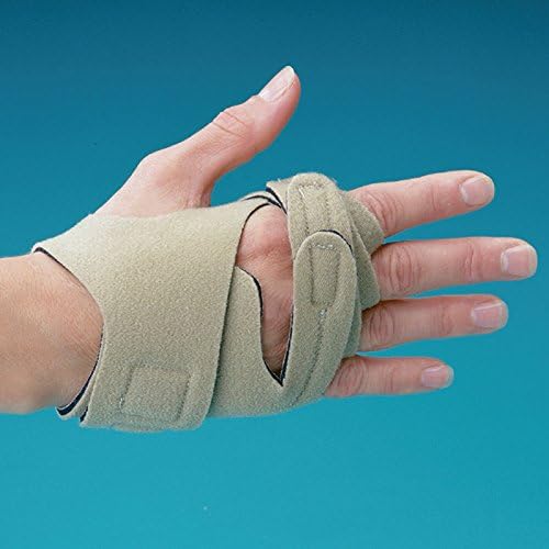 Rolyan Hand-Based In-Line Splint for Right Hand, Size Large