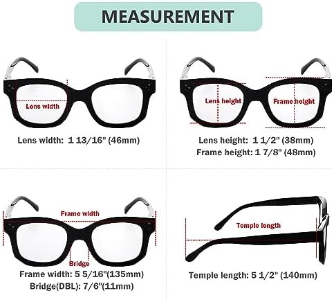 Eyekepper Transition Photochromic Reading Glasses Women Black +2.00