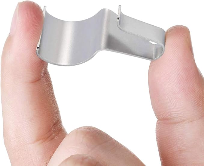 No-Hole Hooks Vinyl Siding Hangers - Low Profile- 4PK