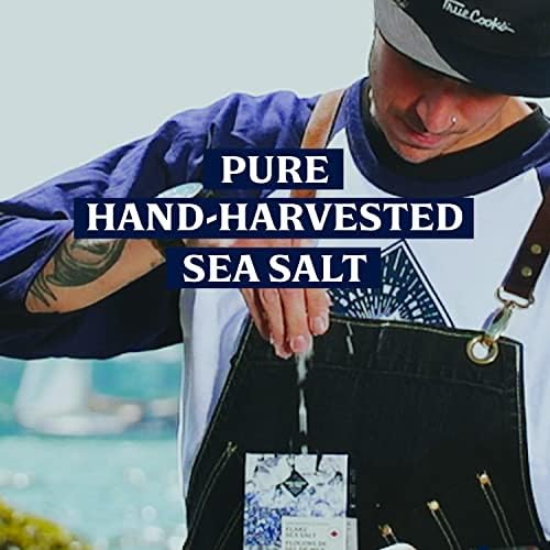 Bulk Flaky Sea Salt - 35oz Large Gourmet Salt Flakes - Professional Chef Quality - Handcrafted on Vancouver Island - All Natural Flaked Salt