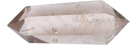 Crystal Stone 1PC Natural Smoky Quartz Crystal Hexagonal Double Terminated Points Mineral Jewelry Gift Presents