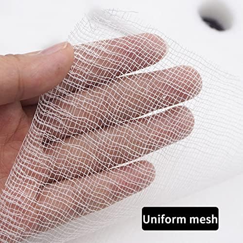 Khakho 100Pcs Gauze Facial Mask,Cotton Gauze for Facial Spa, White Net Face Gauze Skin Care Facial Paper Sheet (White)