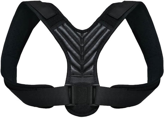Adjustable Posture Correction Back Strap with Figure-Eight Design – Unisex Hunchback Corrector for Men, Women, and Students