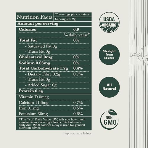 Luxmi Estates Lemon Ginger Tea, Organic Loose Leaf, 50g (1.76oz, 25 Cups), USDA Organic Herbal Infusion with Lemon Peel, Ginger Root, Lemongrass & Cinnamon - Caffeine-Free, Naturally Sweet, Resealable Tin
