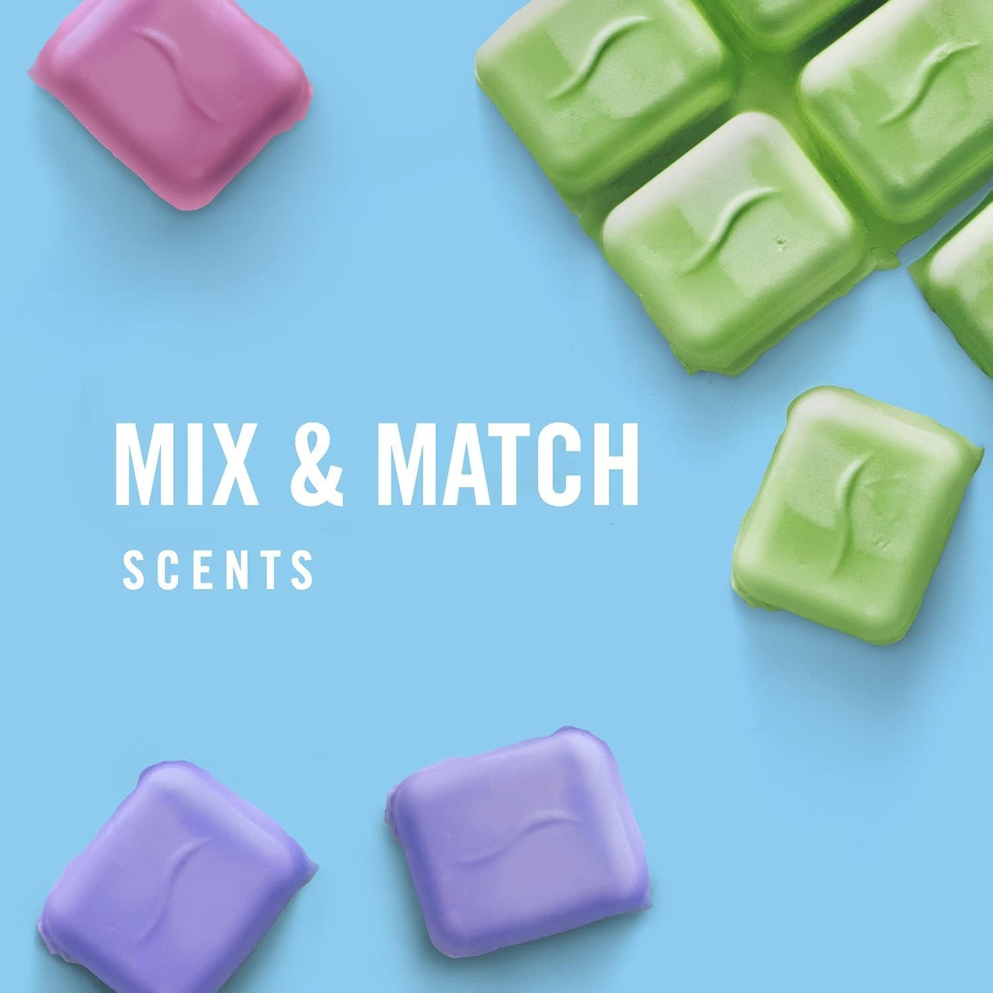 Febreze Wax Melts, Wax Melt Warmer Cubes, Wax Warmer Cubes, Gain Original Scent, 6 packs, 6 cubes each, Air Freshener