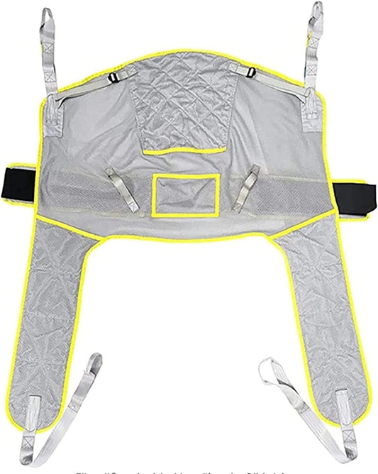Transfer Nursing Sling Lifter Transfer Strap, Full Body Lifter, Toilet Sling, Home Use Transfer Belt, for Elderly Disabled