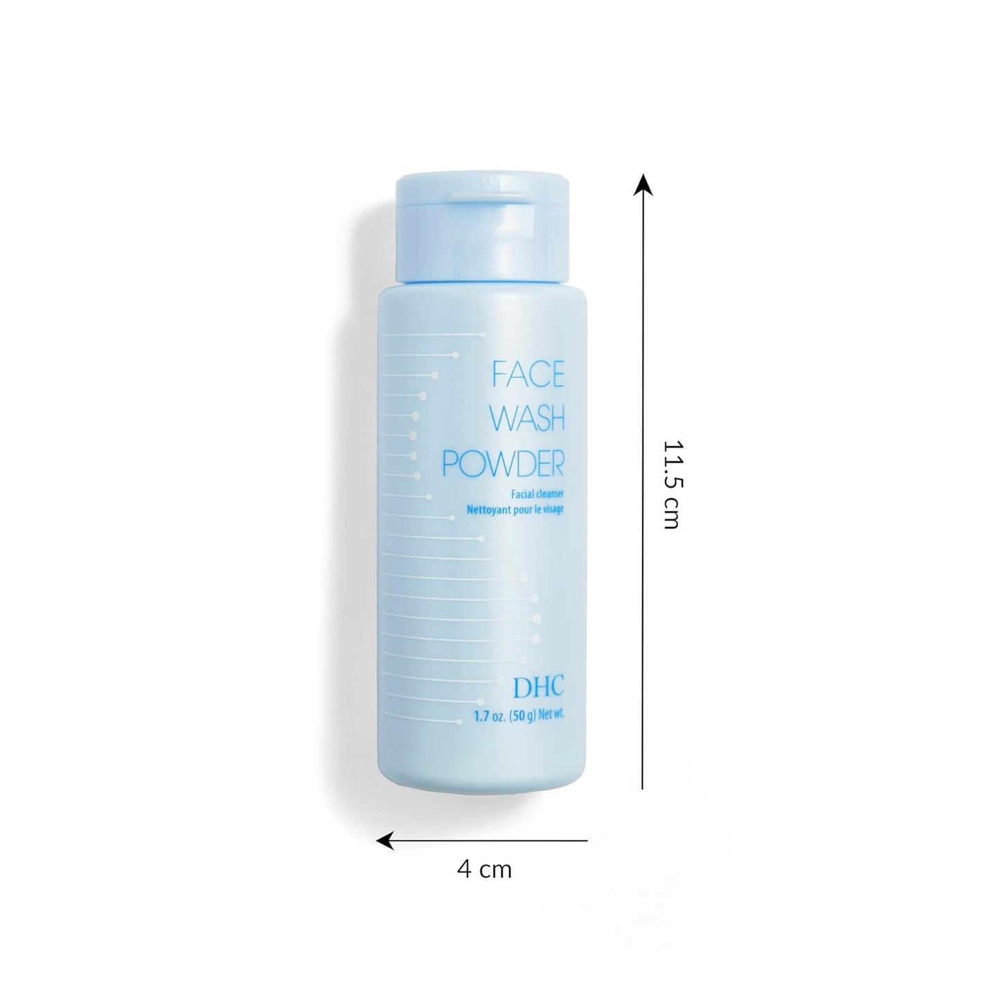 DHC Face Wash Powder 2 pack, Luxurious Foaming Lather, Lightweight Powder Formula, Gently Exfoliates, Hydrating, Fragrance and Colorant Free, Ideal for All Skin Types, 1.7 oz. Net wt.