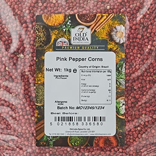 Old India Pink Pepper Corns 1 Kg