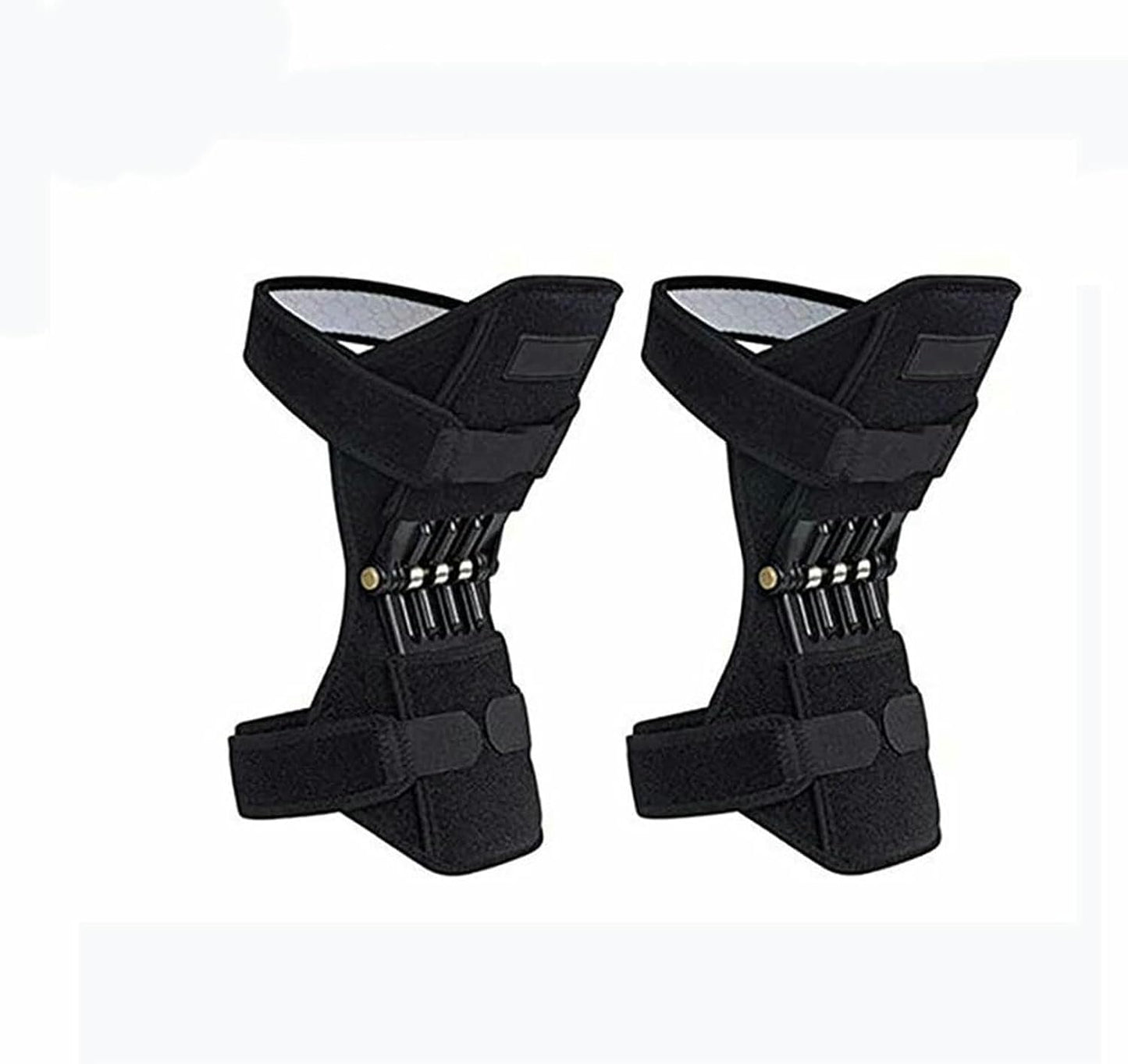 Knee Booster Exoskeleton 1 Pairs, Knee Booster Knee Joint Support Braces, for Squat, Climbing, Jogging Work Out