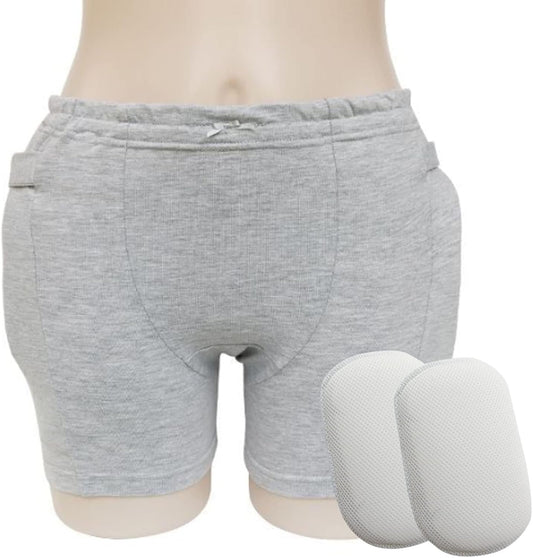 Elderly Protective Pants, Hip Fracture Protection Shorts Underwear, Soft Breathable Hip Protector Portable Elderly Safety Hip Protection Shorts Male Female Elderly Sports