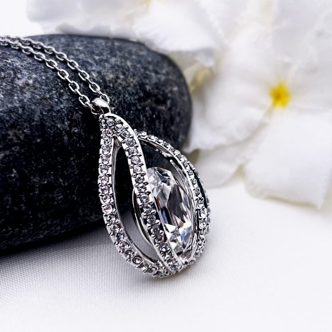 TRYNDI To My Wife Necklace from Husband - Heartfelt Gift for Anniversary, Birthday, Christmas, Valentine's Day, Mother's Day - Wife Christmas Gift Ideas