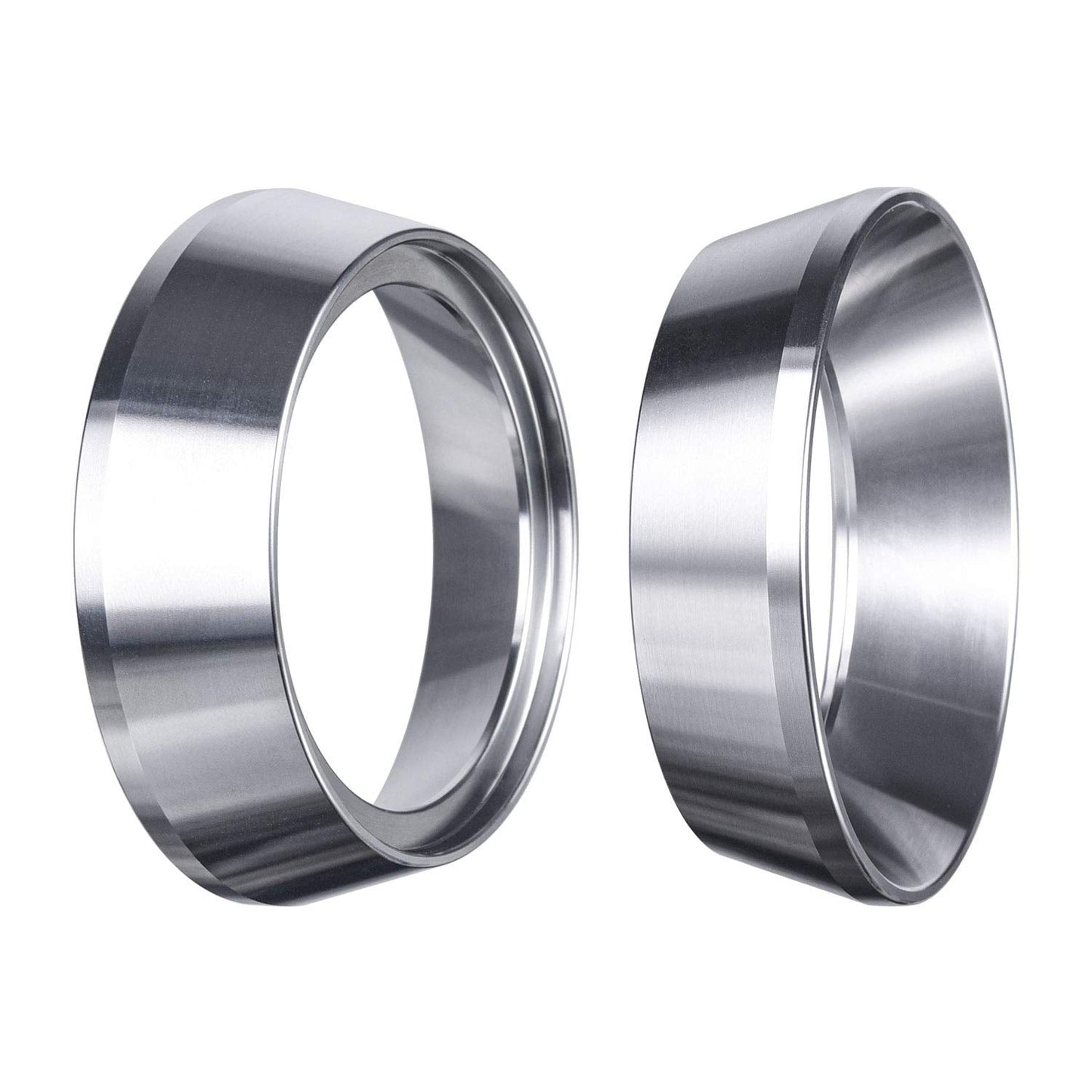 54mm Espresso Dosing Funnel, MATOW Stainless Steel Coffee Dosing Ring Compatible with Breville 54mm Portafilter