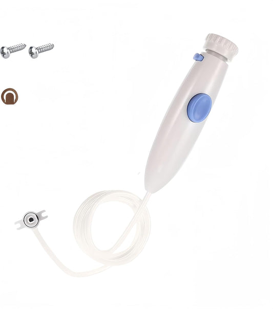Replacement Hose and Handle Parts for Waterpik Water Flosser WP-100 WP-140 WP-150 WP-900 Series Oral Irrigator Accessories Water Hose Plastic Handle Oral Hygiene Compatible