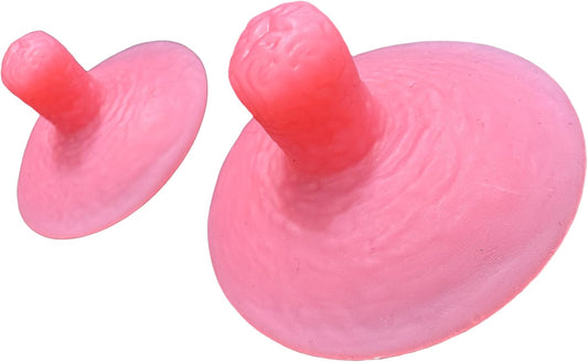 BIMEI 1 Pair Self-adhesive Extra Large And Long Silicone Nipple Cover for Breast Form Crossdresser F9