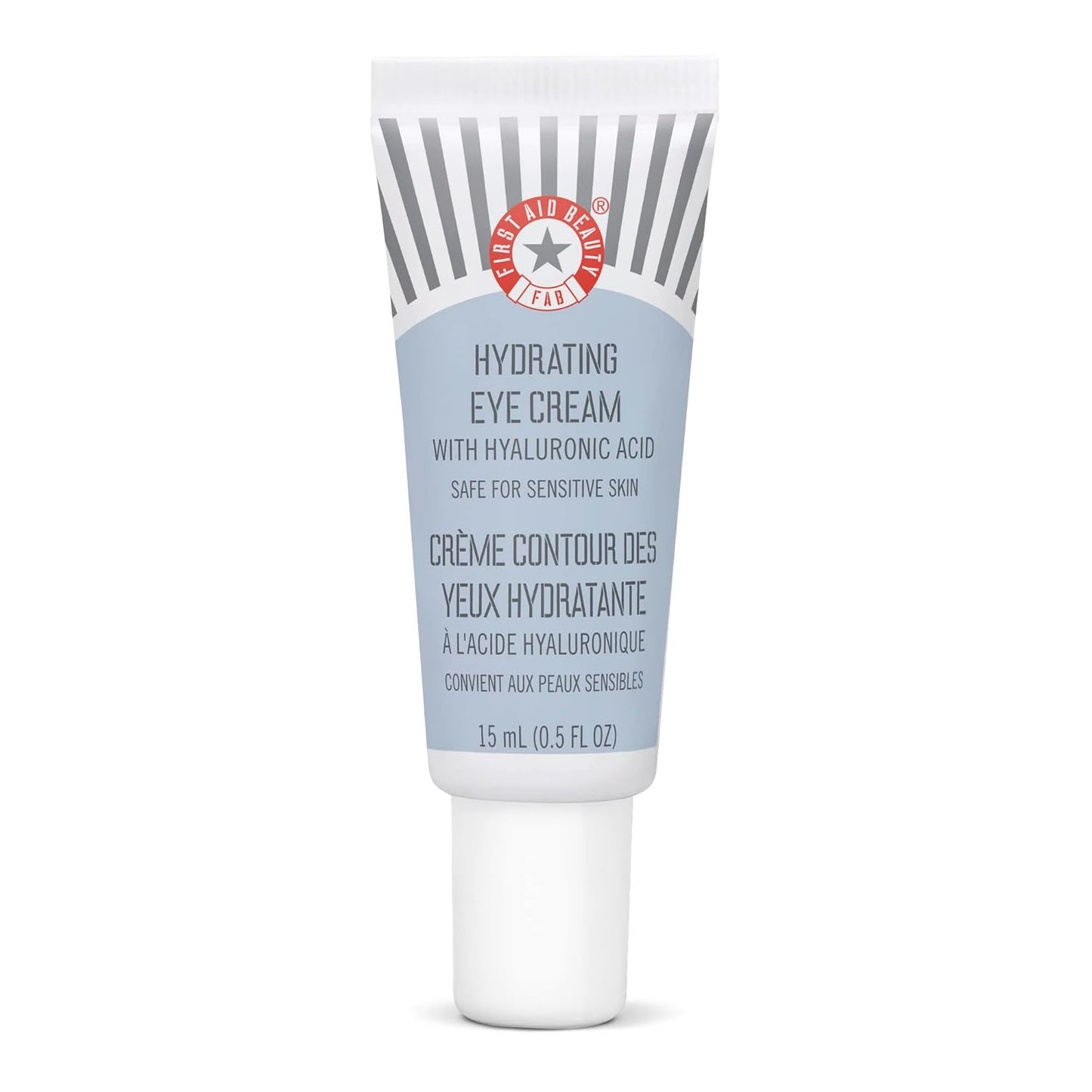 First Aid Beauty Hydrating Eye Cream With Hyaluronic Acid â Helps Reduce Puffiness and Hydrate, Smooths Fine Lines & Wrinkles â 0.5 oz