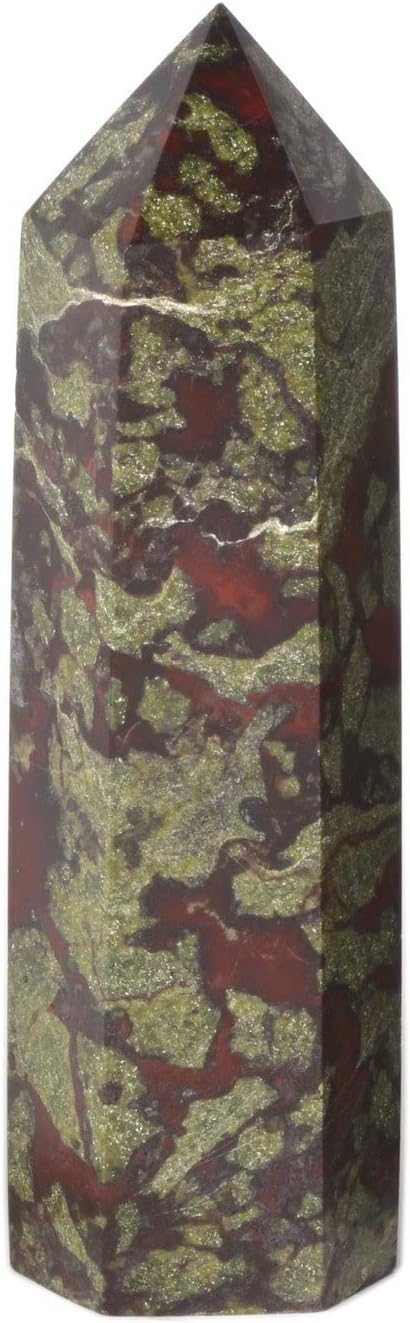 Gemstone Crystal Hexagonal Pointed Reiki Chakra Faceted Prism Wand Stone Home Decor