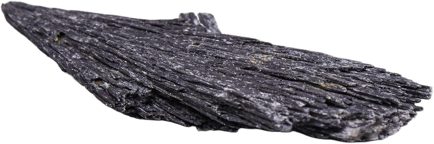 60ct 2.5" Black Kyanite Feather Blades Cluster Rough Natural Gemstone Crystal Mineral Raw Specimen - Brazil