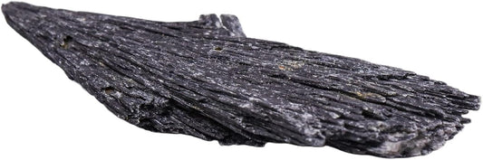 60ct 2.5" Black Kyanite Feather Blades Cluster Rough Natural Gemstone Crystal Mineral Raw Specimen - Brazil