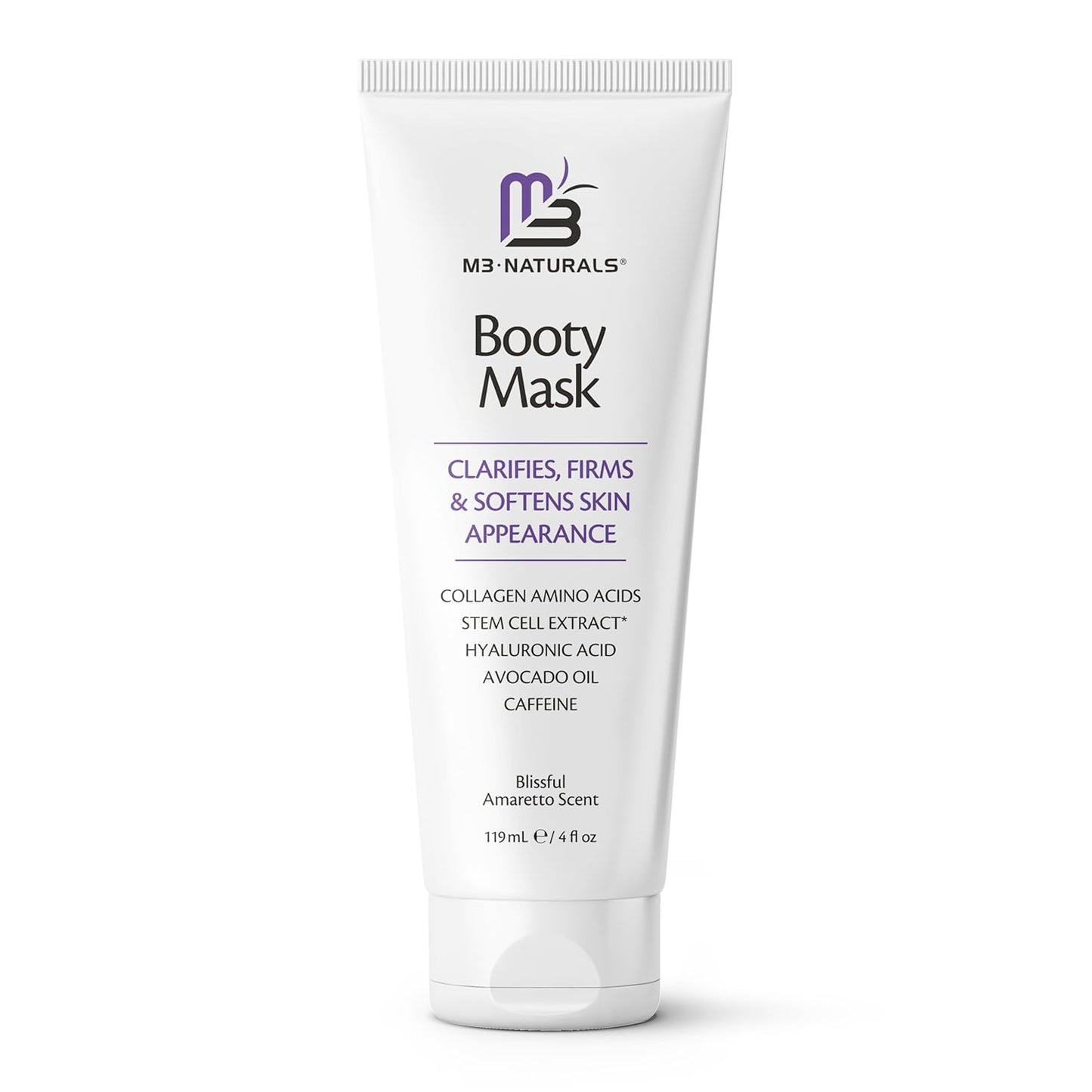 Moisturizing Butt Mask for Women - Butt Firming Mask and Caffeine Cellulite Cream for Thighs and Buttocks with Collagen - Clarifying Butt Firming Cream for Cellulite KP and Dry Skin by M3 Naturals