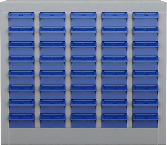 40 Drawers Parts Cabinet Bolt and Nut Tool Storage Cabinet Part, Drawer Plastic Tool Organizer with ABS Material for Hardware Storage, Hardware Organizer