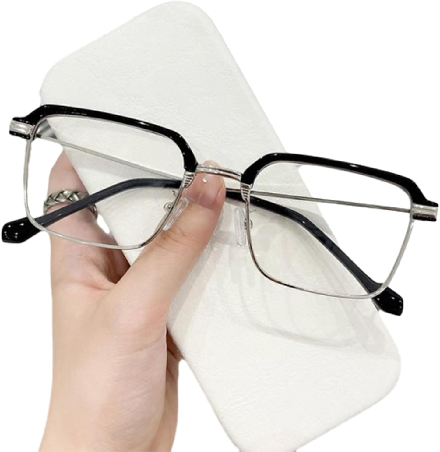 Auto Adjusting HD Reading Glasses, Frameless Smart Zoom Reading Glasses For Men & Women, Auto Focus Glasses Self Adjusting