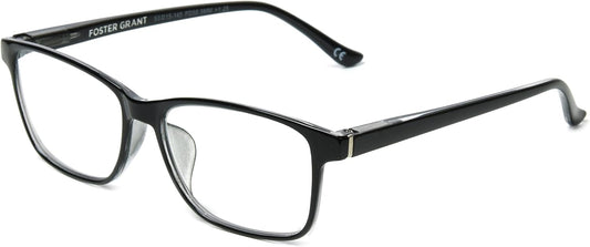 Foster Grant Unisex Payton Anti-fog Blue Light Readers Rectangular Reading Glasses