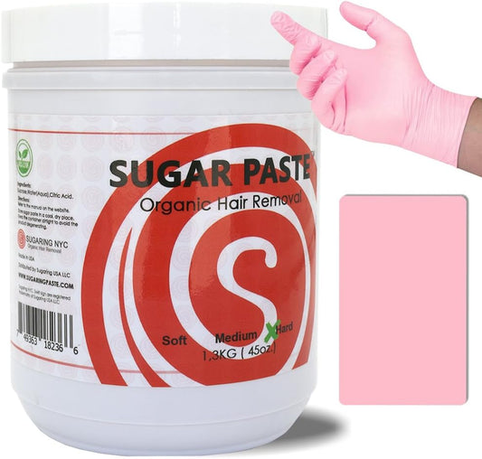 Sugaring Paste Hard 45oz. with Sugaring applicator combo