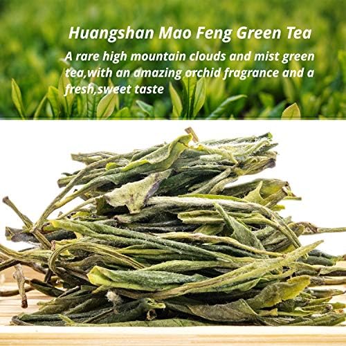 oriarmcha 2026 Huangshan Mao Feng Green Tea 100g - Chinese Green Tea Loose Leaf Maofeng