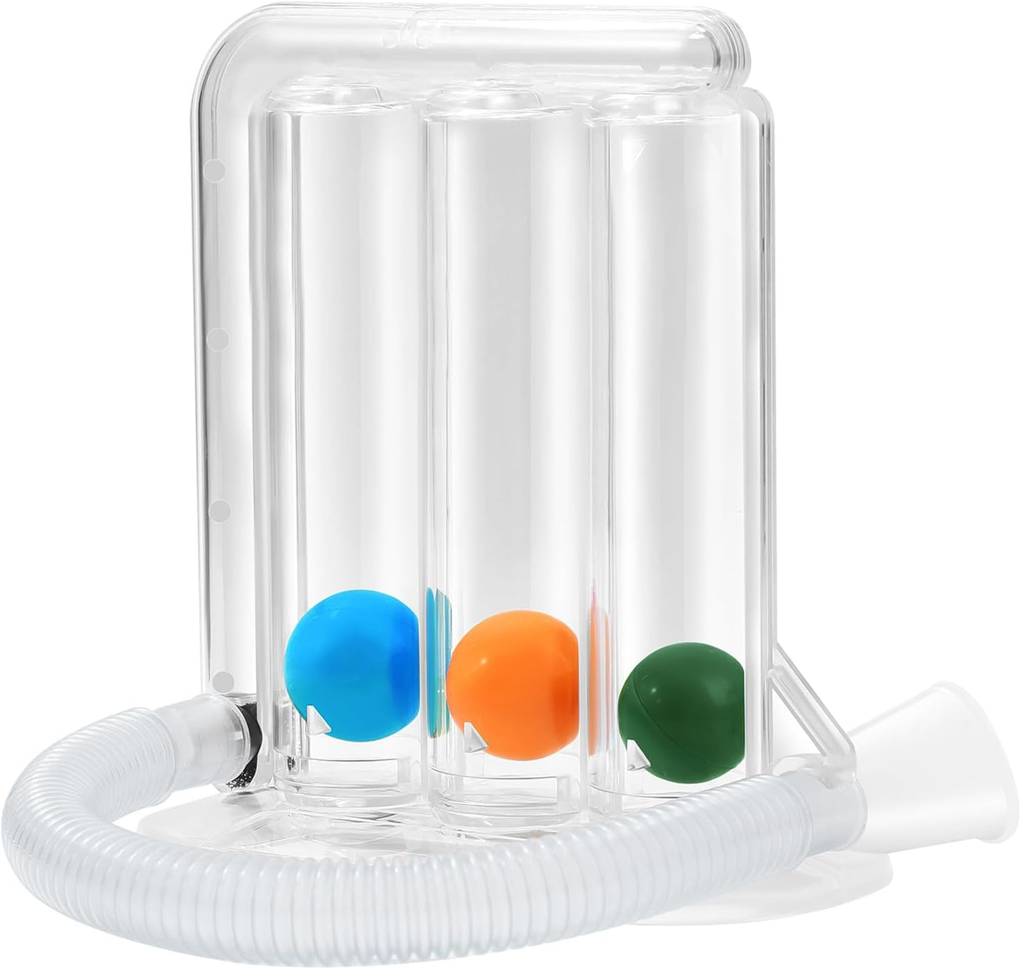 Breathing Exercise Device for Lungs, Exerciser, Non-Measuring - Breathing Trainer, 3‑Ball Design for Gentle Breathing Training & Recovery Support, Easy to Clean