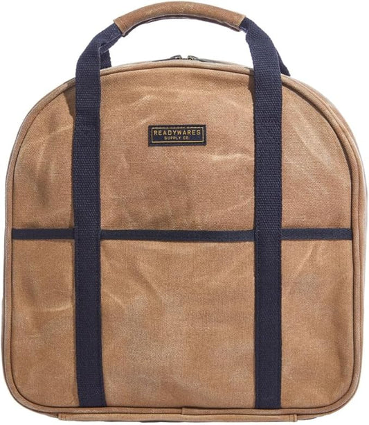 Readywares Waxed Canvas Cable Bag For Jumper Cables, EV Charging Cables, Tow Straps and More