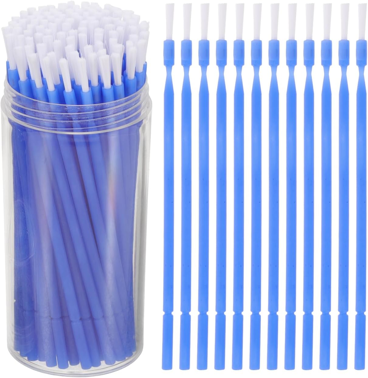 Didiseaon 100Pcs Disposable Applicator Brush Micro Brush for Medication and Practical Tools for Oral Care and