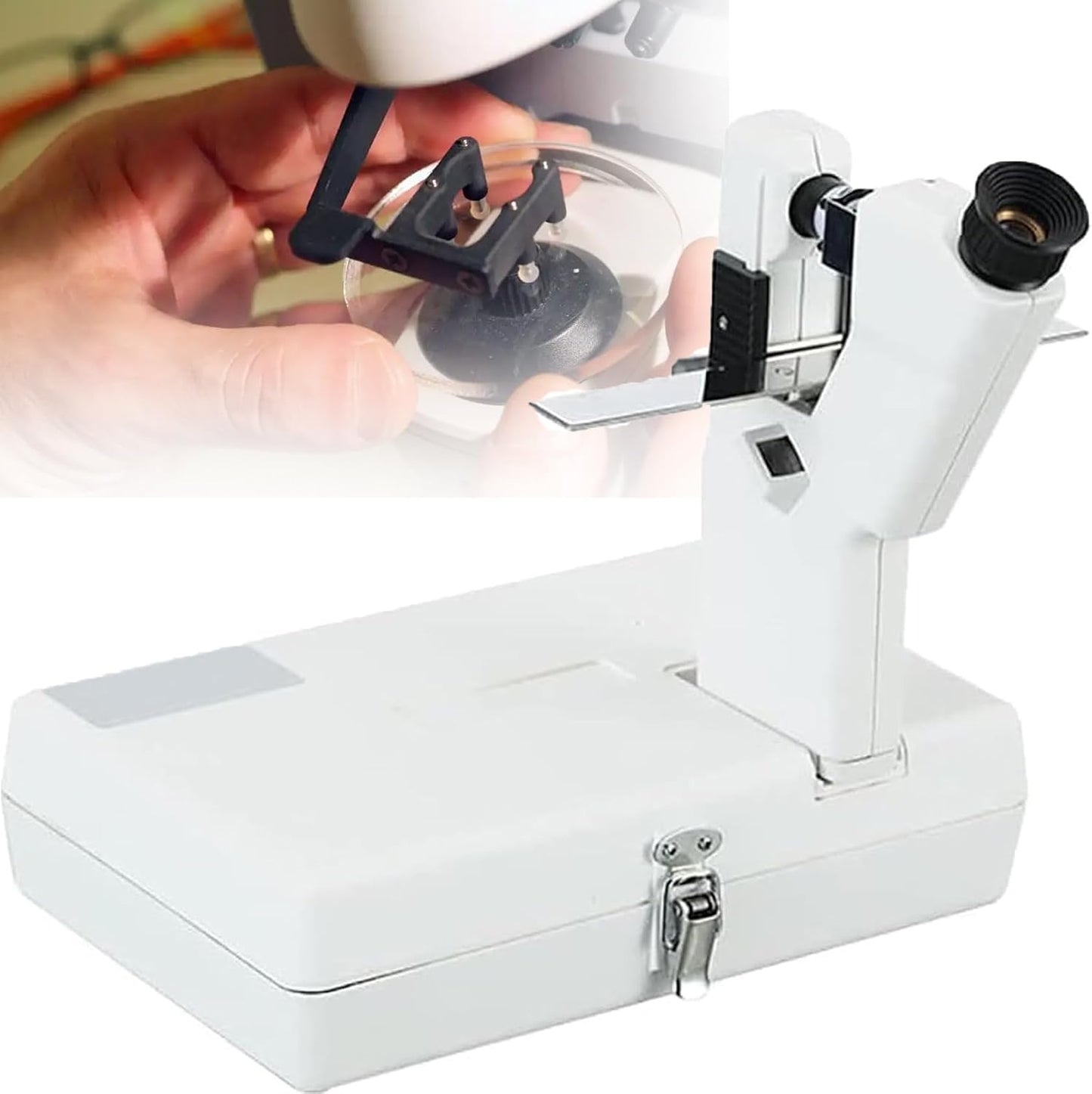 Optical Lensmeter,Optometry Lensometer,Spectacle Lens Scanner, Eyeglass Testing Equipment, for Optics Shops