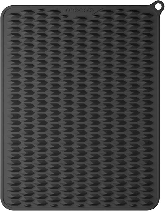 Acupressure Mat for Foot Massage, Silicone Foot Reflexology Mat, Portable Feet Mat for Plantar Fasciitis Relief and Muscle Relaxation