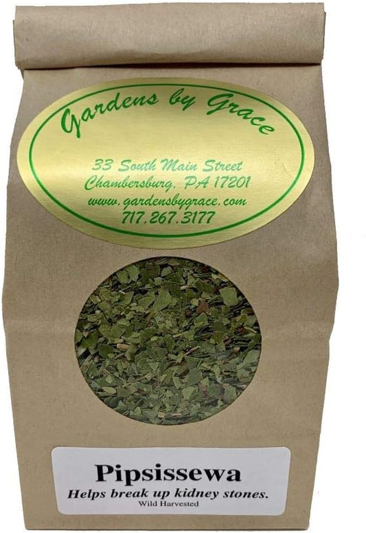 Pipsissewa Tea for Good Health, Cleanse, Kidney, Bladder, and Water Retention, Wild Harvested, Loose Leaf, 4 Ounces