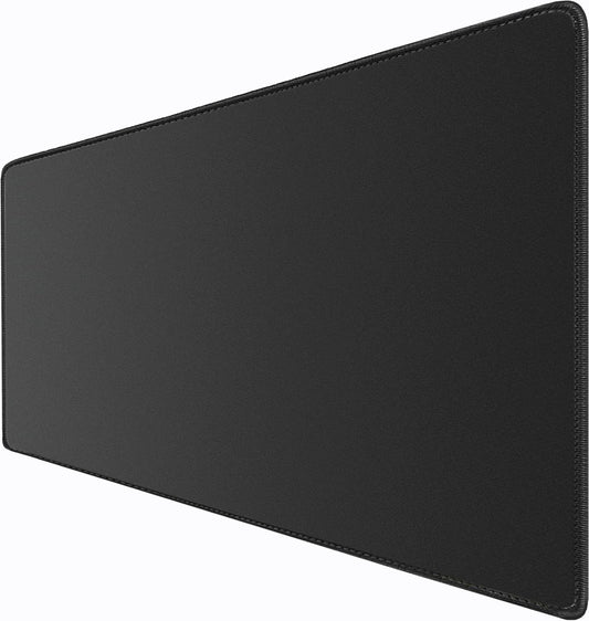 Large Gaming Mouse Pad, 31.5" x15.7" Large Extended Desk Mat with Superior Micro-Weave Cloth, Water Resist Keyboard Mousepad with Non-Slip Base, Laptop Desk Pad for Office Home Gaming, Black