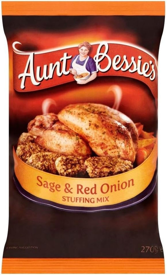 Aunt Bessie's English Sage & Red Onion Stuffing Mix (270g)