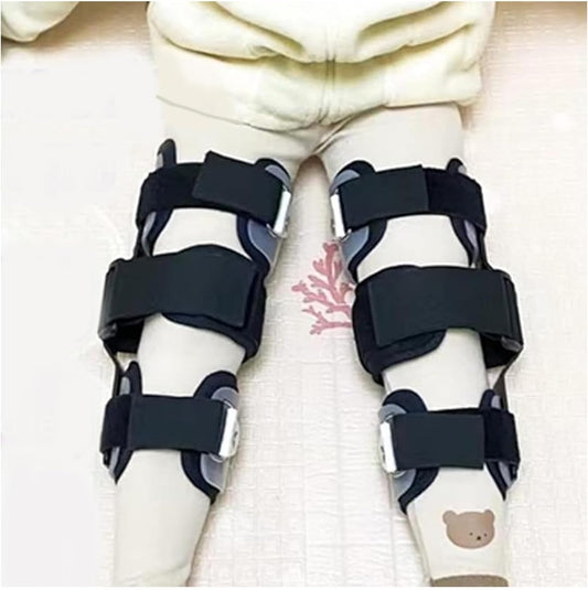 1 Pair O X Leg Correction Belt Pediatric Kids Leg Posture Corrector Brace for Children Lightweight O/X Legs Type Bandage Knees Valgus Straighten Belt (Medium)