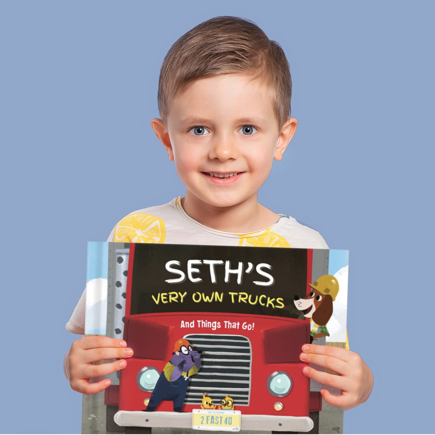 I See Me! My Very Own Trucks - Personalized Story for Kids (Hardcover)