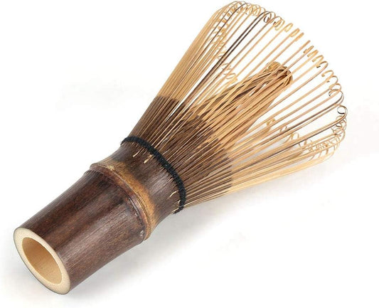 Mxtech Excellent Workmanship Easy to Use Matcha Whisk, Tea Whisk, 80 Prongs, Black, 4.33 Inches x 2.28 Inches