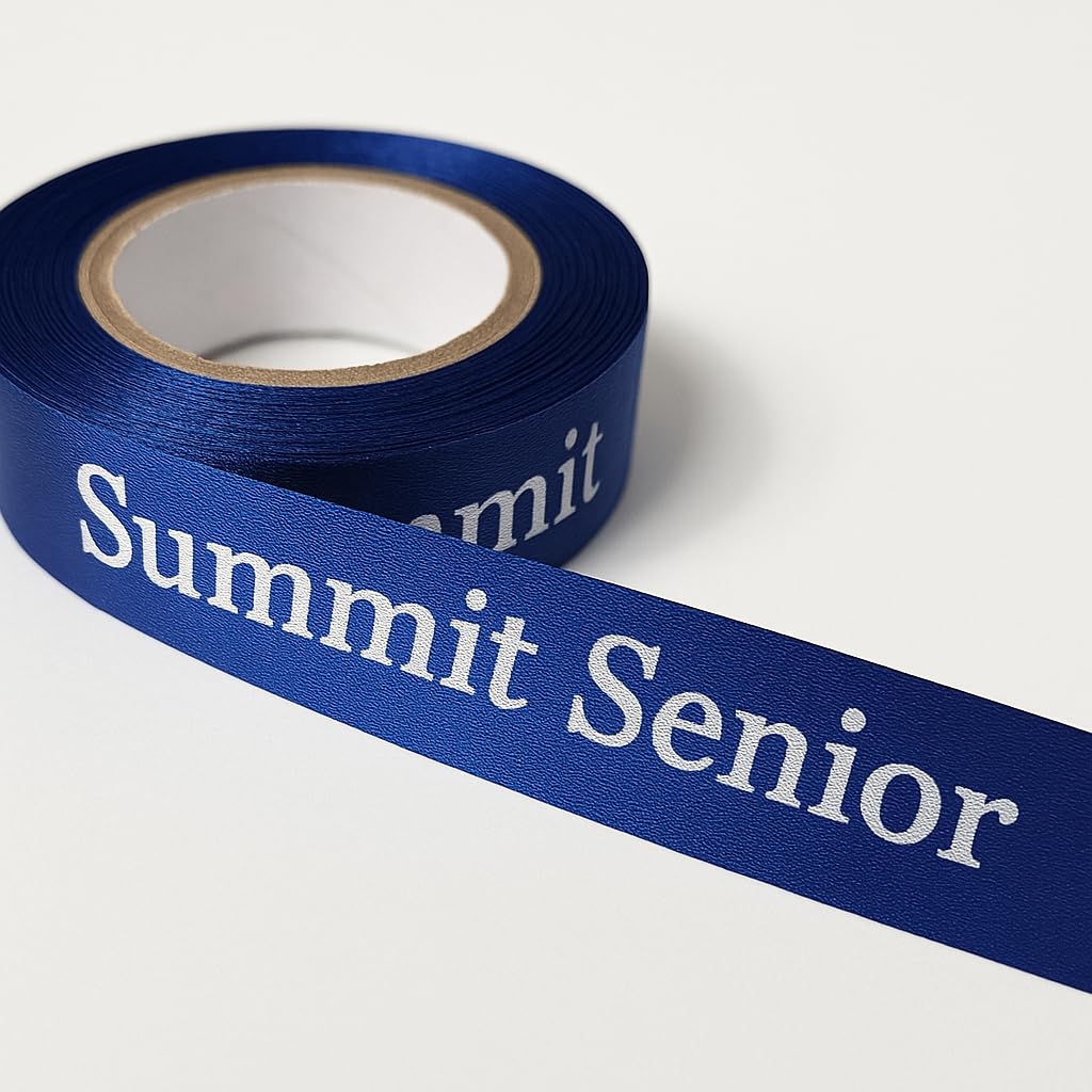 Personalized Wedding Ribbon - Customized with Your Name Dates or Text for Favors & Gifts Wrap or Invitations (5 yards)
