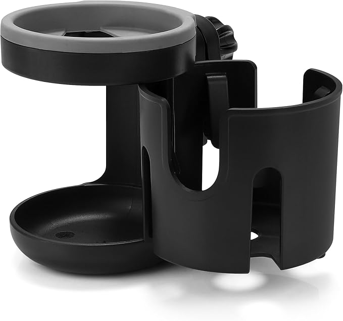 Accmor Stroller Cup Holder, Universal Cup Holder, Bike Cup Holder, 360Â° Rotatable Expandable Cup Holder for Stroller, Bike, Wheelchair, Walker