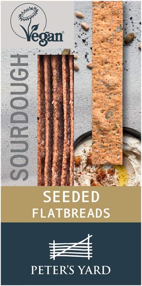 PETERS YARD Seeded Sourdough Flatbreads, 135 GR
