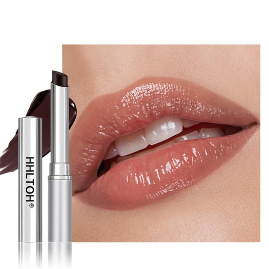 1PCS Honey Tinted Lip Balms Lip Stain, Sheer Hydrating Lip Balm for Women All Skin Tones, Korean Natural Black Cherry Lip Tint Moisturizing Nourishing Lips Balm Lipstick, BÃ¡lsamo labial con color miel